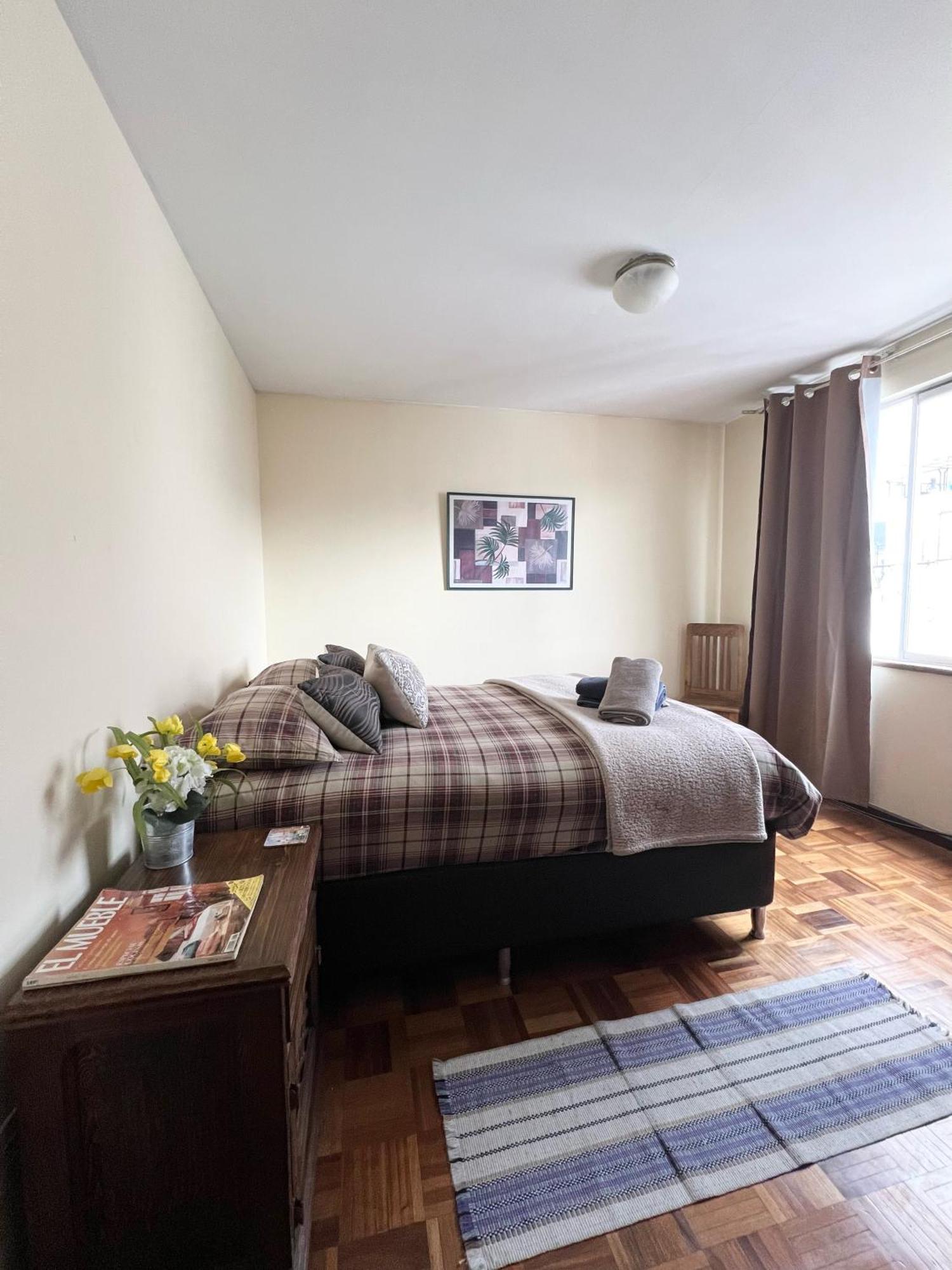 Апартаменти Departamento Acogedor En La Mejor Zona De Ла-Пас Екстер'єр фото