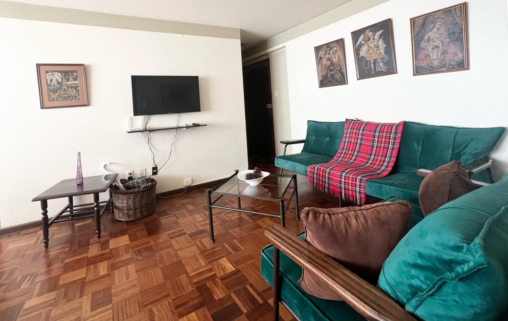 Апартаменти Departamento Acogedor En La Mejor Zona De Ла-Пас Екстер'єр фото